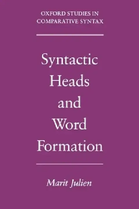 Cover of Syntactic Heads and Word Formation