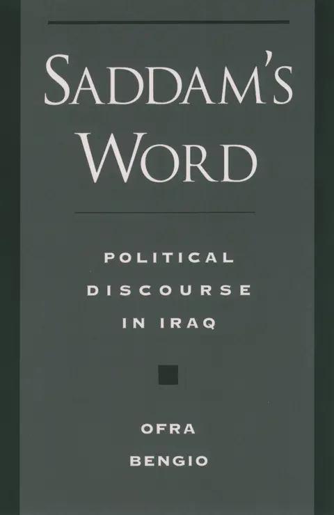 Cover of Saddam's Word