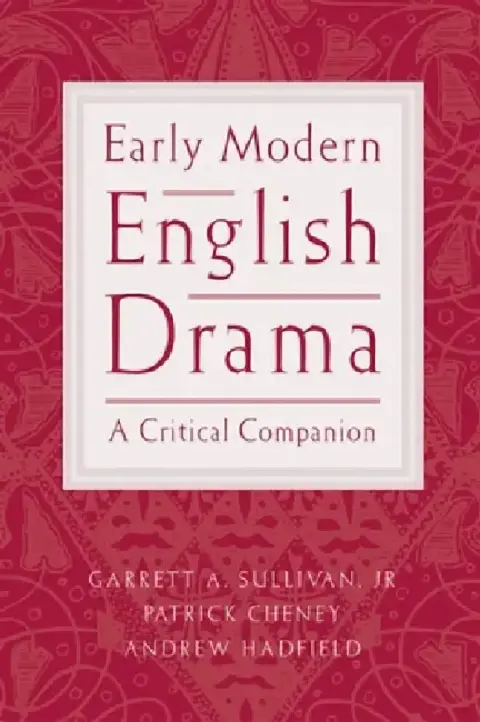 Cover of Early Modern English Drama