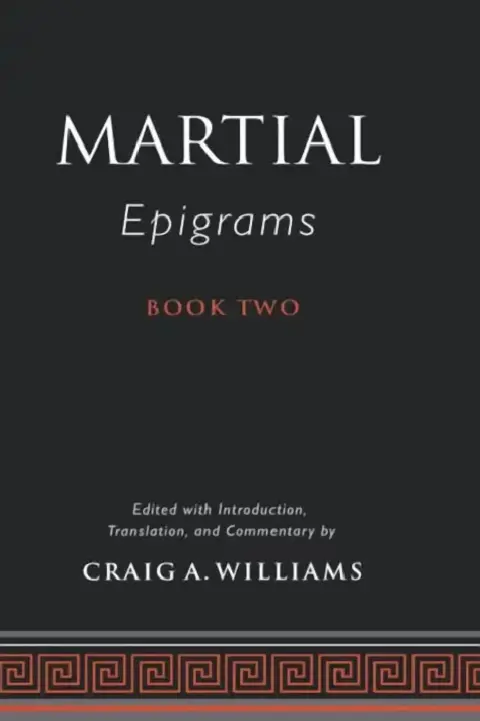 Cover of Martial's Epigrams Book Two