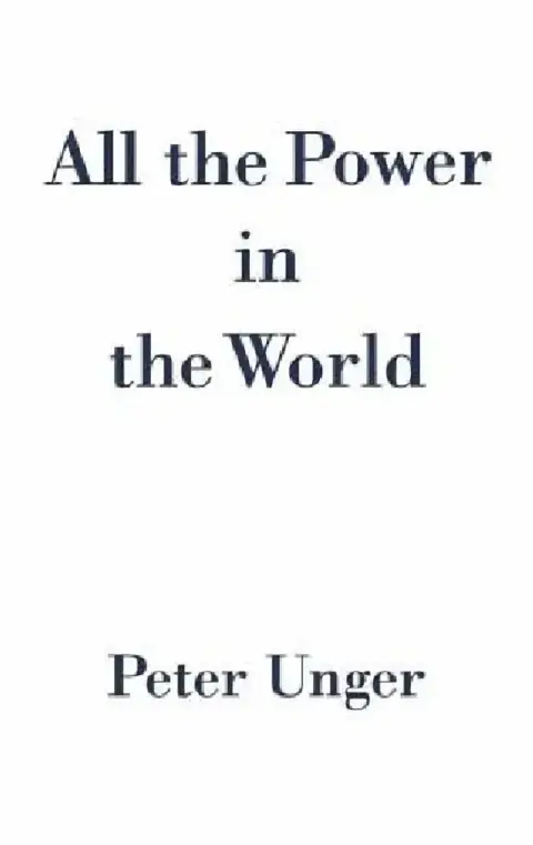 Cover of All the Power in the World