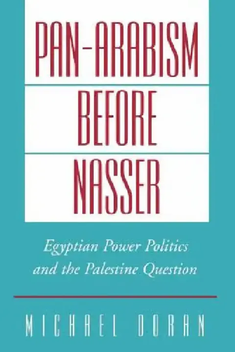 Cover of Pan-Arabism Before Nasser