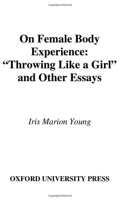 Cover of On Female Body Experience