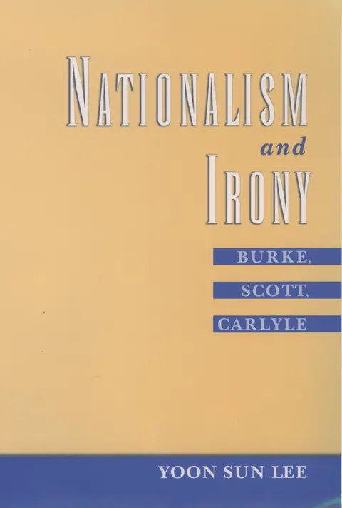 Cover of Nationalism and Irony