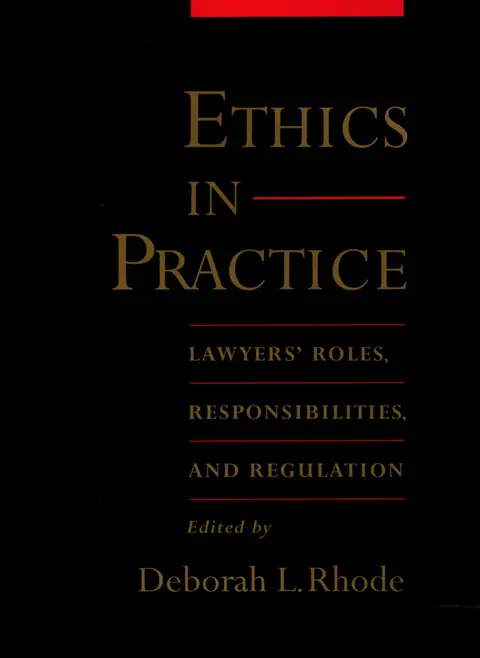 Cover of Ethics in Practice