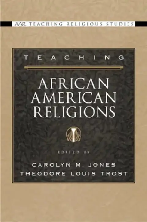 Cover of Teaching African American Religions