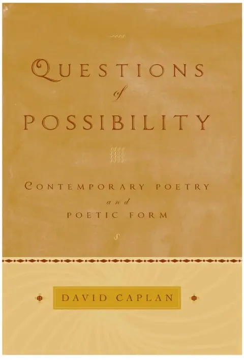 Cover of Questions of Possibility