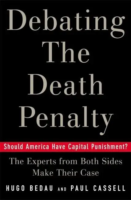 Cover of Debating the Death Penalty