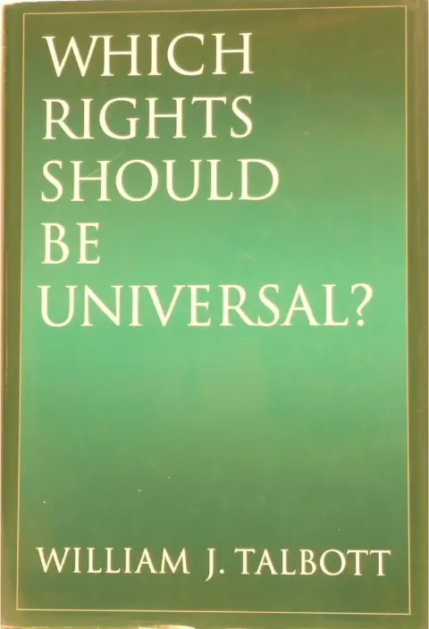 Cover of Which Rights Should Be Universal?