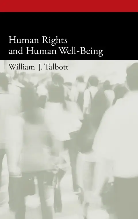 Cover of Human Rights and Human Well-Being