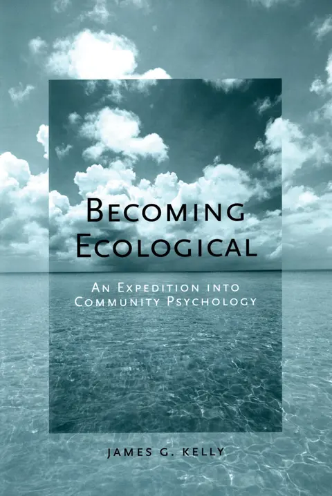 Cover of Becoming Ecological