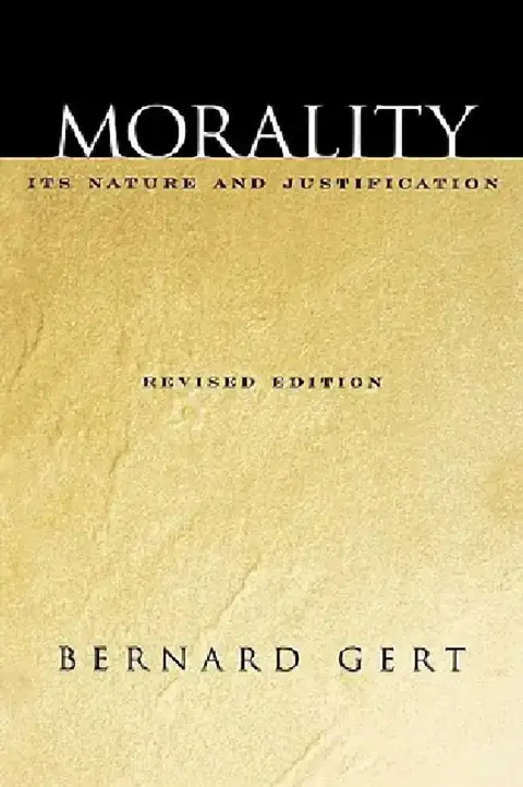 Cover of Morality