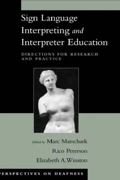 Cover of Sign Language Interpreting and Interpreter Education