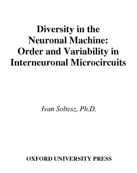 Cover of Diversity in the Neuronal Machine