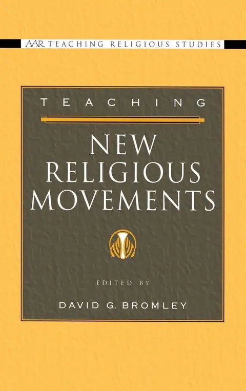 Cover of Teaching New Religious Movements