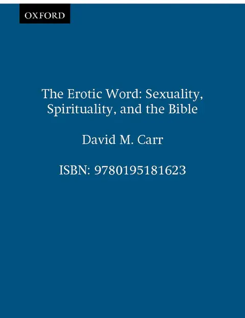 Cover of The Erotic Word