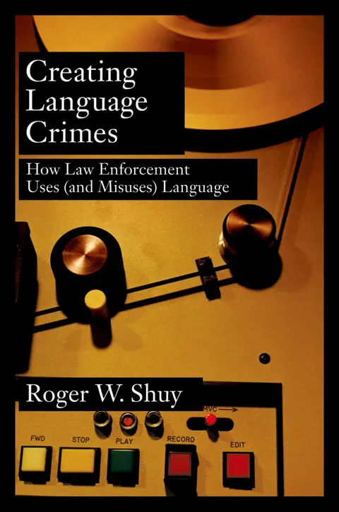 Cover of Creating Language Crimes