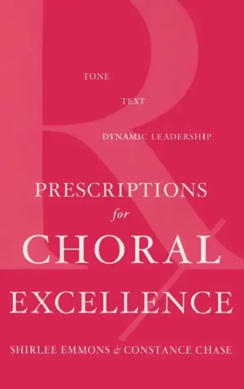 Cover of Prescriptions for Choral Excell C