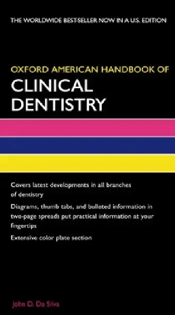 Cover of Oxford American Handbook of Clinical Dentistry