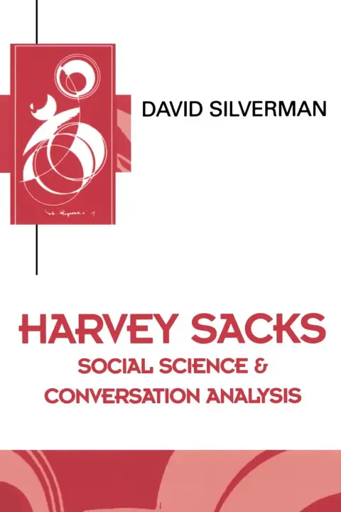 Cover of Harvey Sacks