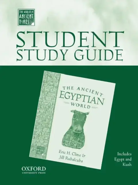 Cover of Student Study Guide to the Ancient Egyptian World