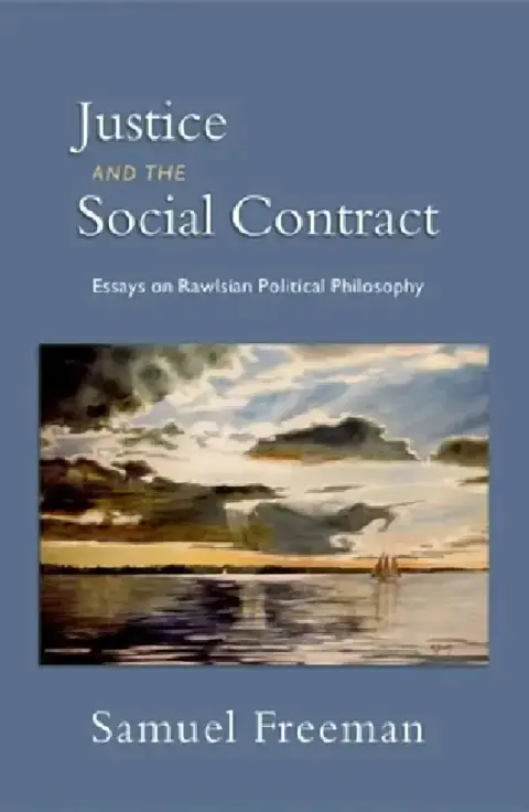 Cover of Justice and the Social Contract