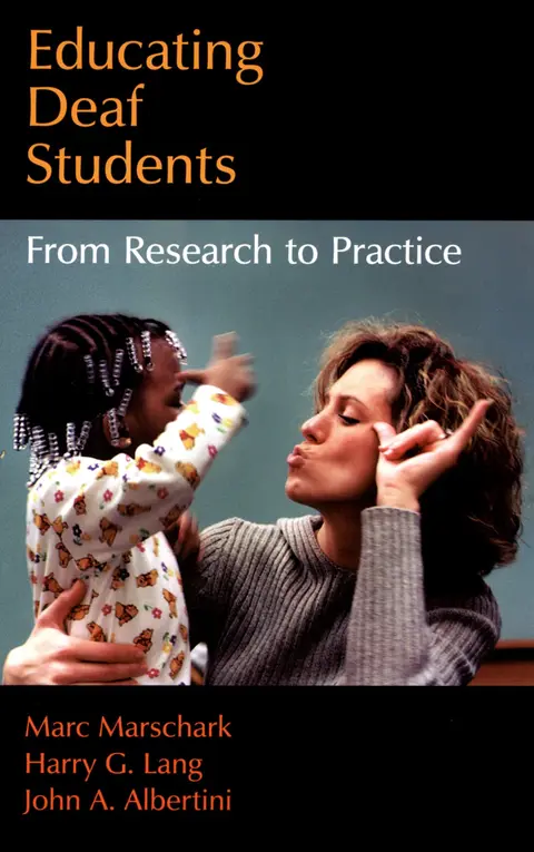 Cover of Educating Deaf Students