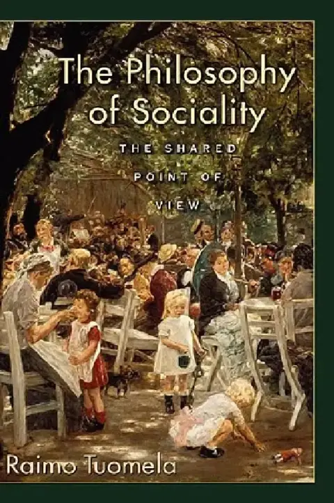 Cover of The Philosophy of Sociality