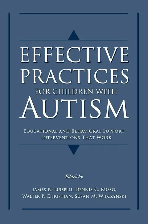 Cover of Effective Practices for Children with Autism