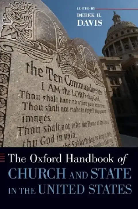 Cover of Oxford Handbook of Church and State in the United States (UK)