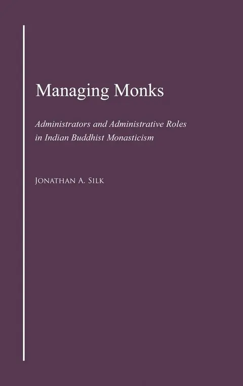 Cover of Managing Monks