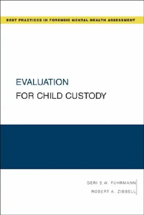 Cover of Evaluation for Child Custody