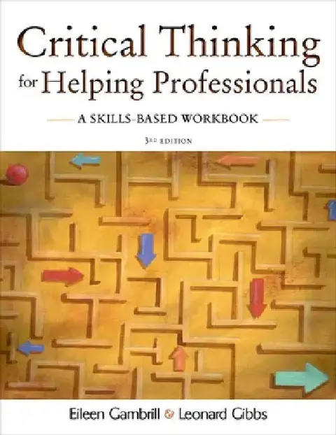 Cover of Critical Thinking for Helping Professionals
