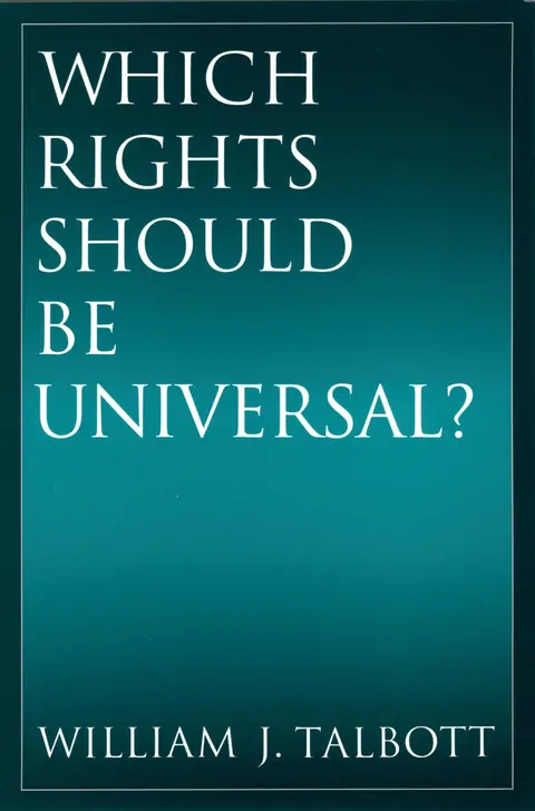Cover of Which Rights Should Be Universal?