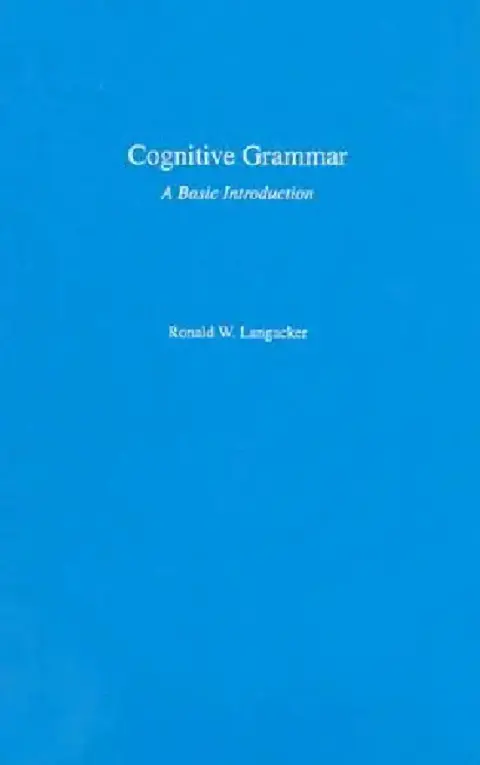 Cover of Cognitive Grammar