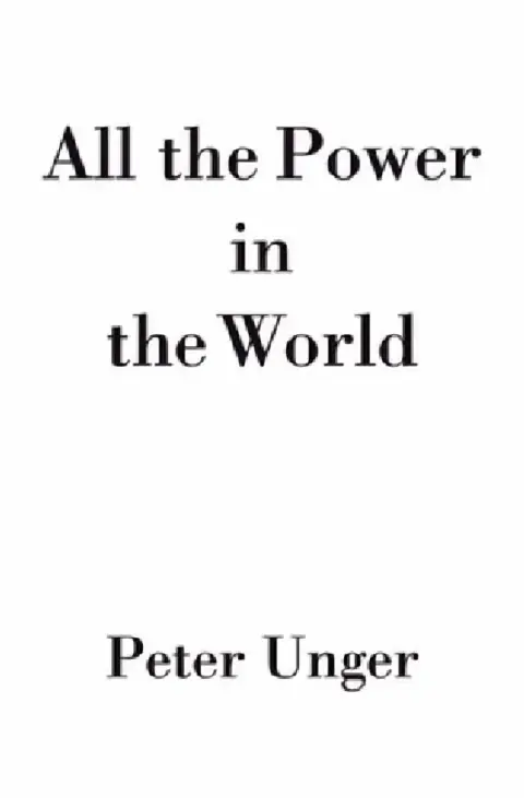 Cover of All the Power in the World