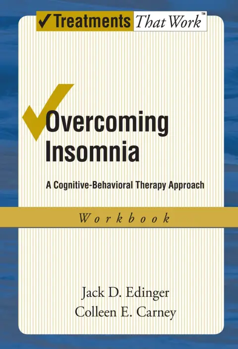 Cover of Overcoming Insomnia