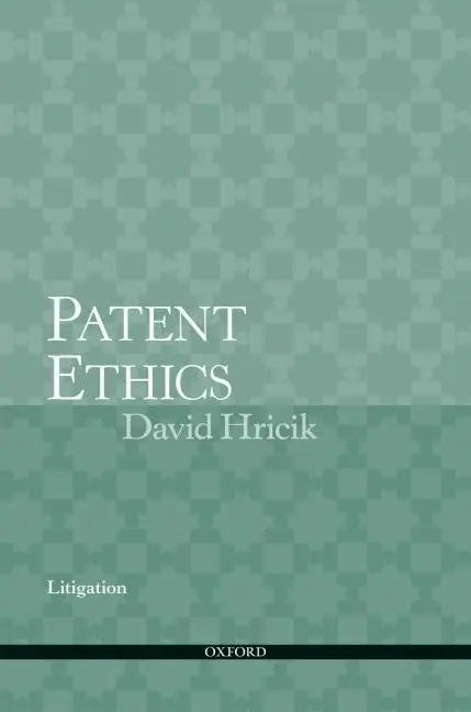 Cover of Patent Ethics Litigation