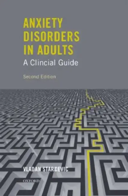 Cover of Anxiety Disorders in Adults a Clinical Guide