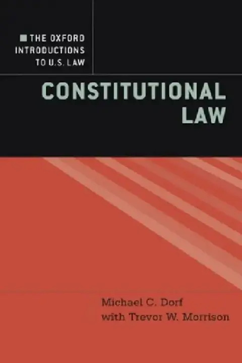 Cover of Oxford Introductions to U.S. Law