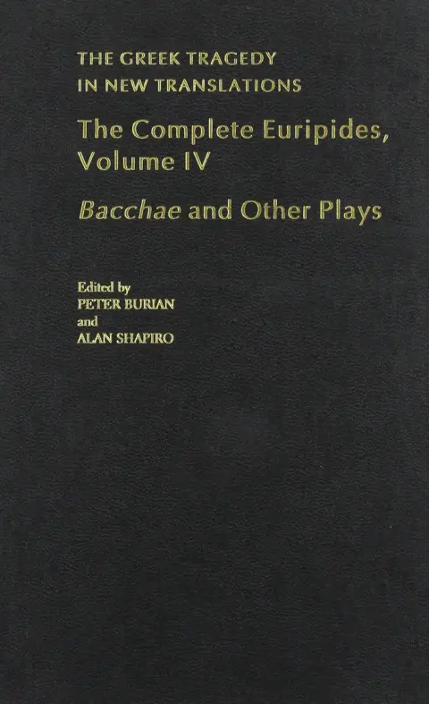Cover of The Complete Euripides