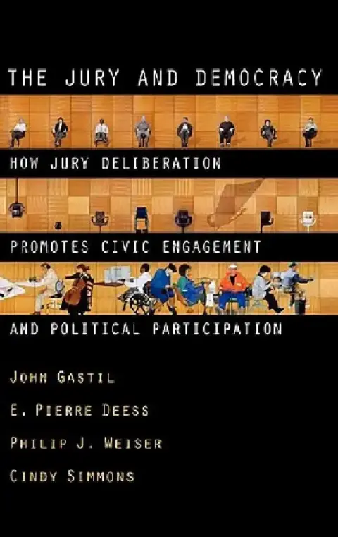Cover of The Jury and Democracy the Jury and Democracy