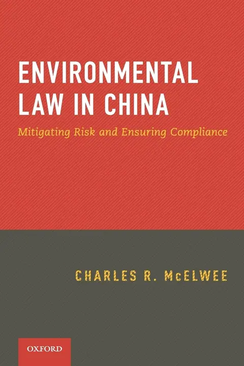 Cover of Environmental Law in China