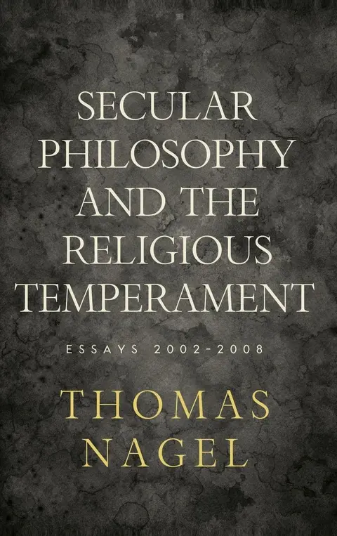 Cover of Secular Philosophy and the Religious Temperament