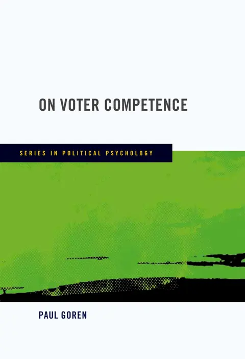 Cover of On Voter Competence