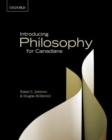 Cover of Introducing Philosophy for Canadians
