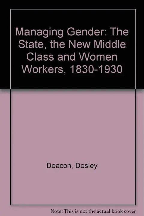 Cover of Managing Gender