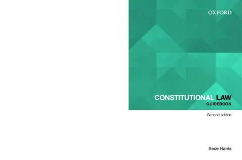 Cover of Constitutional Law Guidebook