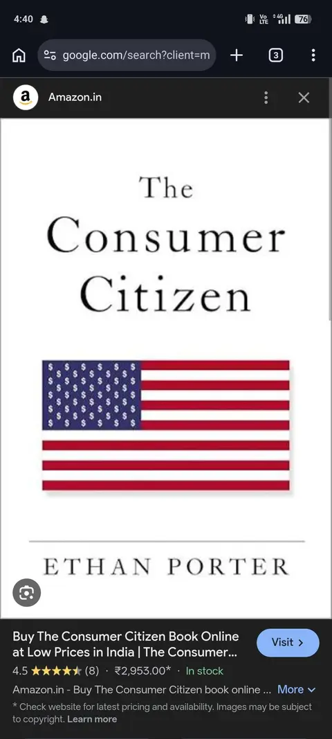 Cover of The Consumer Citizen