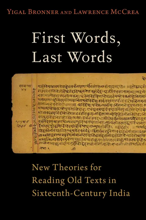 Cover of First Words, Last Words